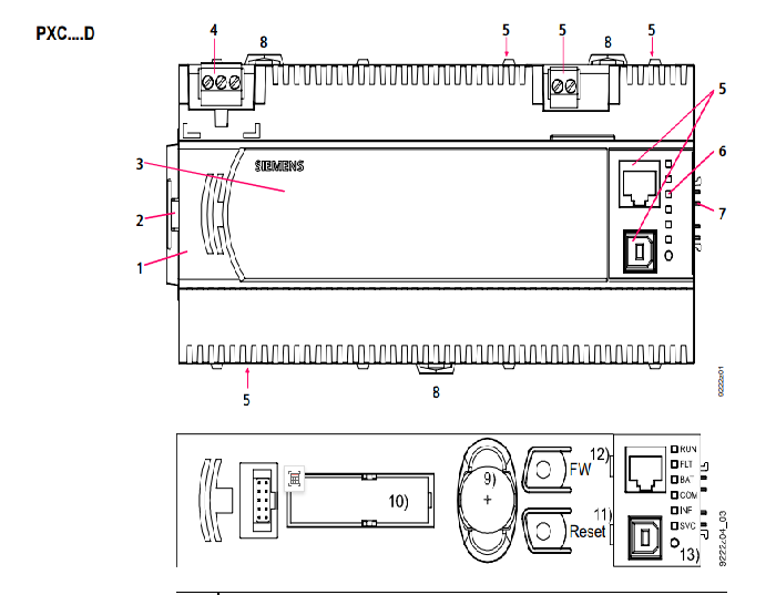 PXC200.D   SIEMENS   MOUNTING BLOCK