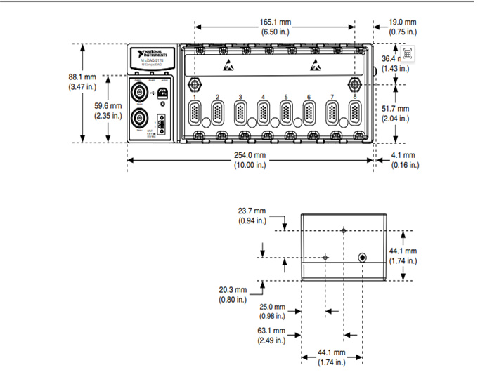 CDAQ-9178  National Instruments  Communication module